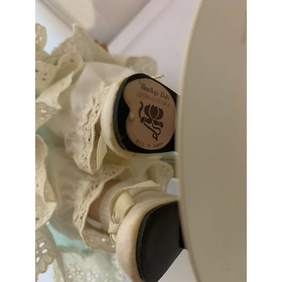 Vintage Porcelain‎ Bradley’s Doll Big Eye Girl 14” Thomasina - Picture 10 of 11